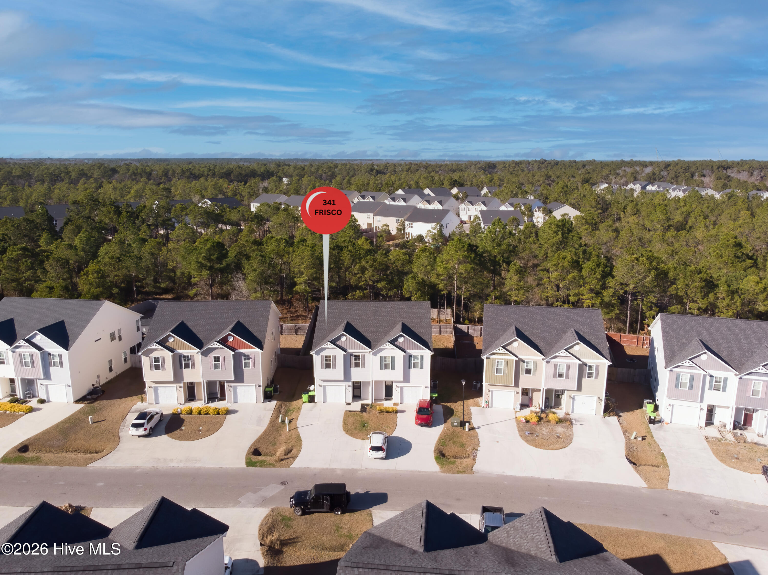 341 Frisco Way Holly Ridge, NC 28445 - Photo 54 of 61 Aerial