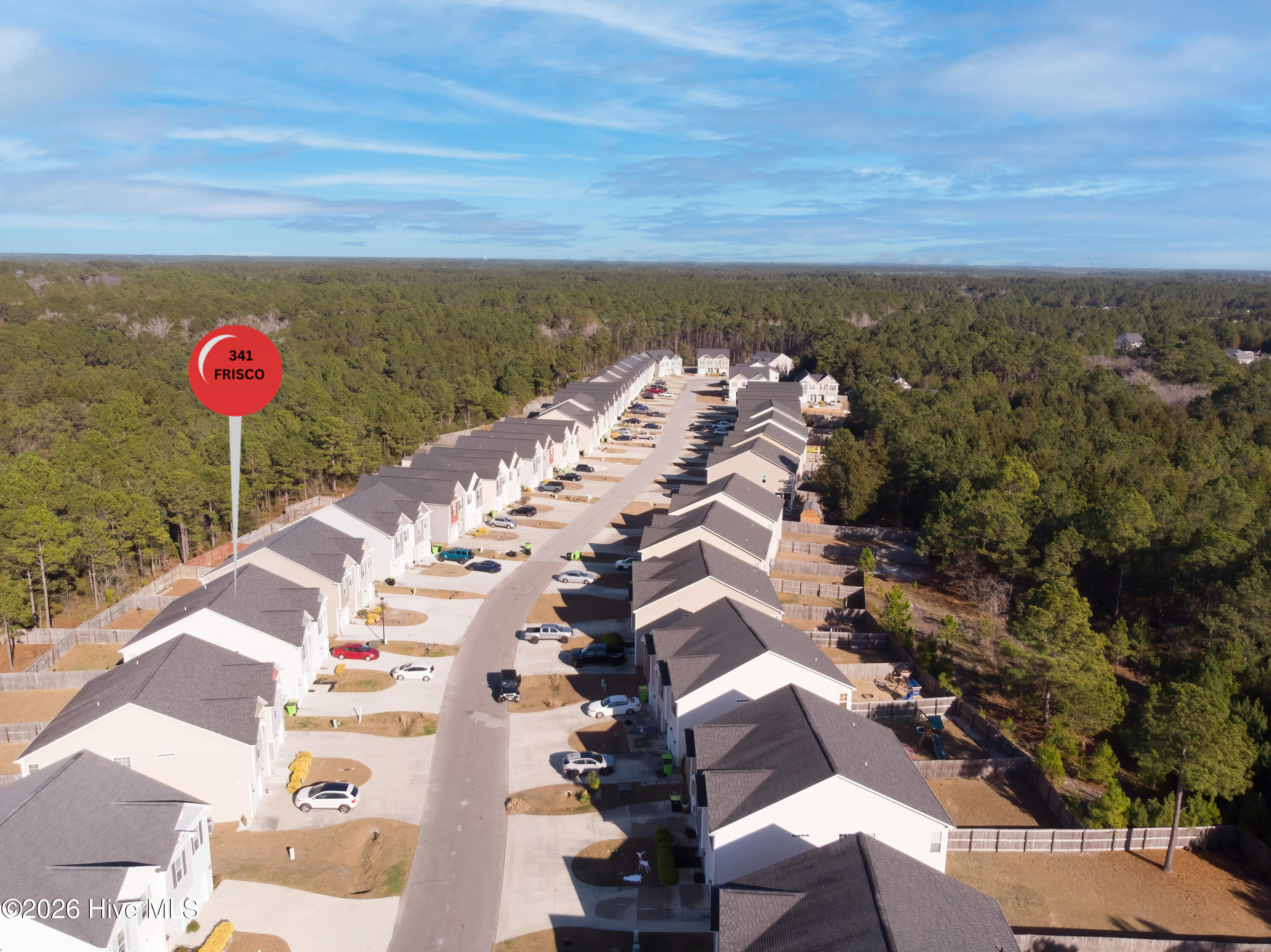 341 Frisco Way Holly Ridge, NC 28445 - Photo 57 of 61 Aerial
