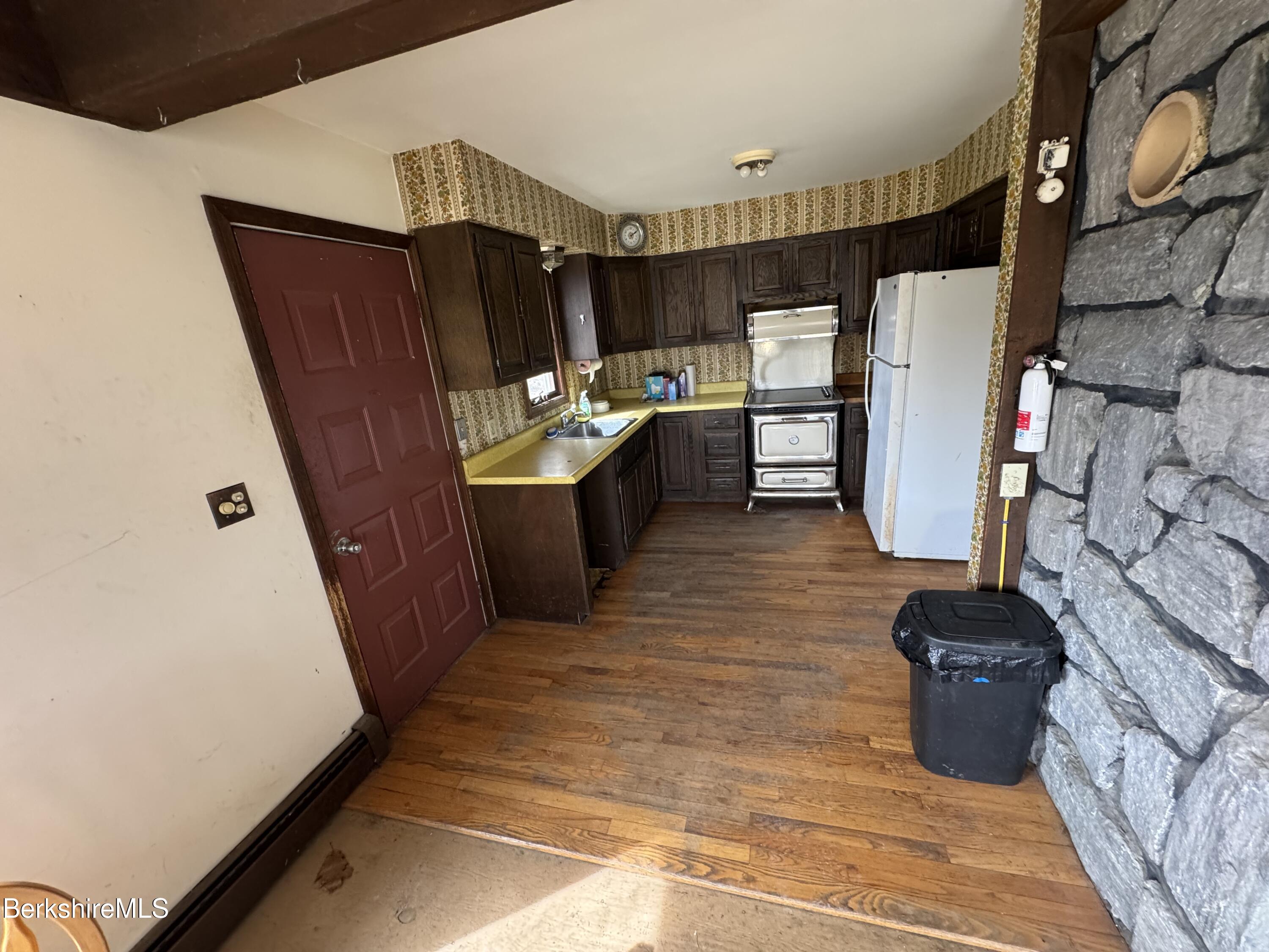 44 C Mt Washington Road Egremont, MA 01230 - Photo 11 of 25 a view of kitchen with refrigerator and window