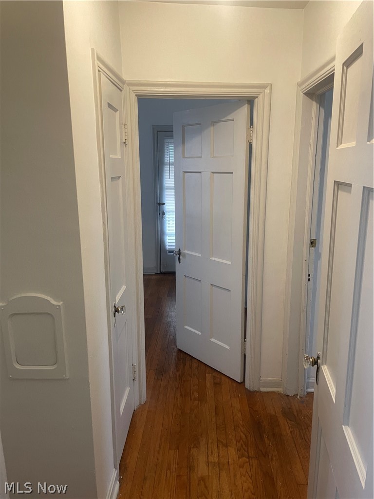 3645 Winchell Road Shaker Heights, OH 44122 - Photo 20 of 37 Hall with dark wood-type flooring