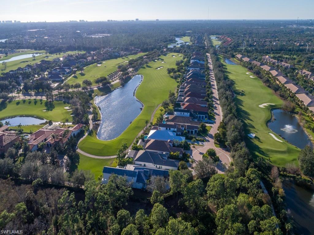 16892 Brightling Way Naples, FL 34110 - Photo 26 of 33 an aerial view of residential house with outdoor space and river view
