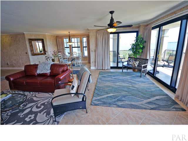 Stunning views of Ole River and the Intracoastal Waterway from your living area