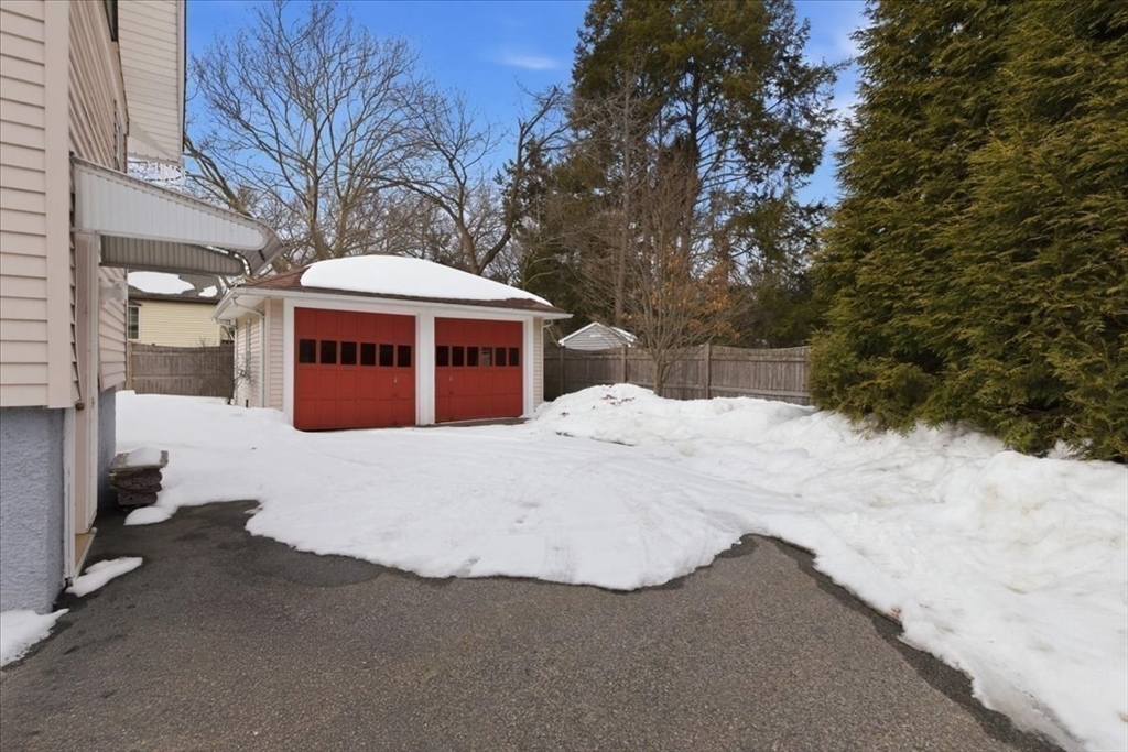 7 West Street Needham, MA 02494 - Photo 35 of 36 a view of large house with a snow yard