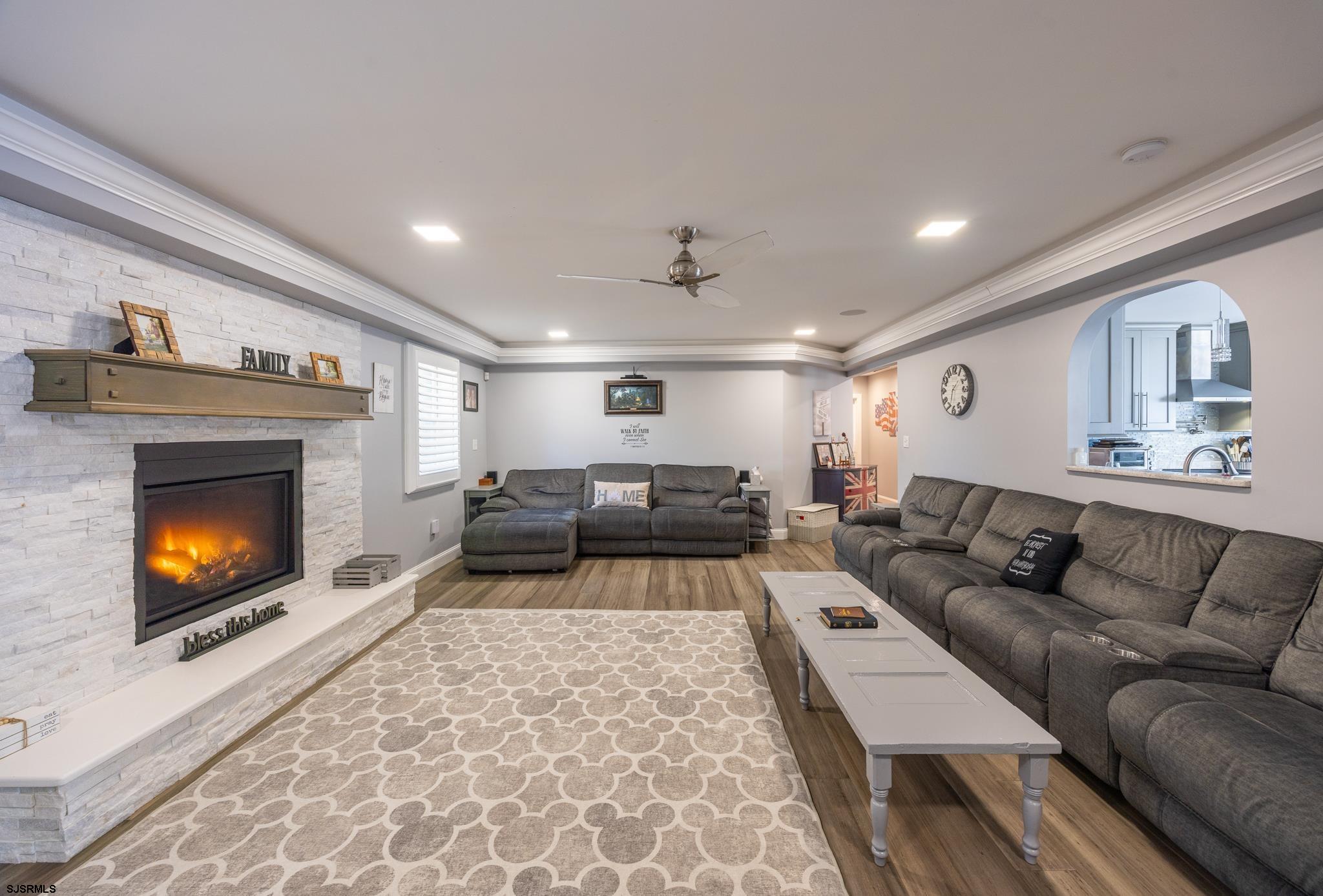 1309 Tyler Road Woodbine, NJ 08270 - Photo 20 of 84 a living room with furniture and a fireplace