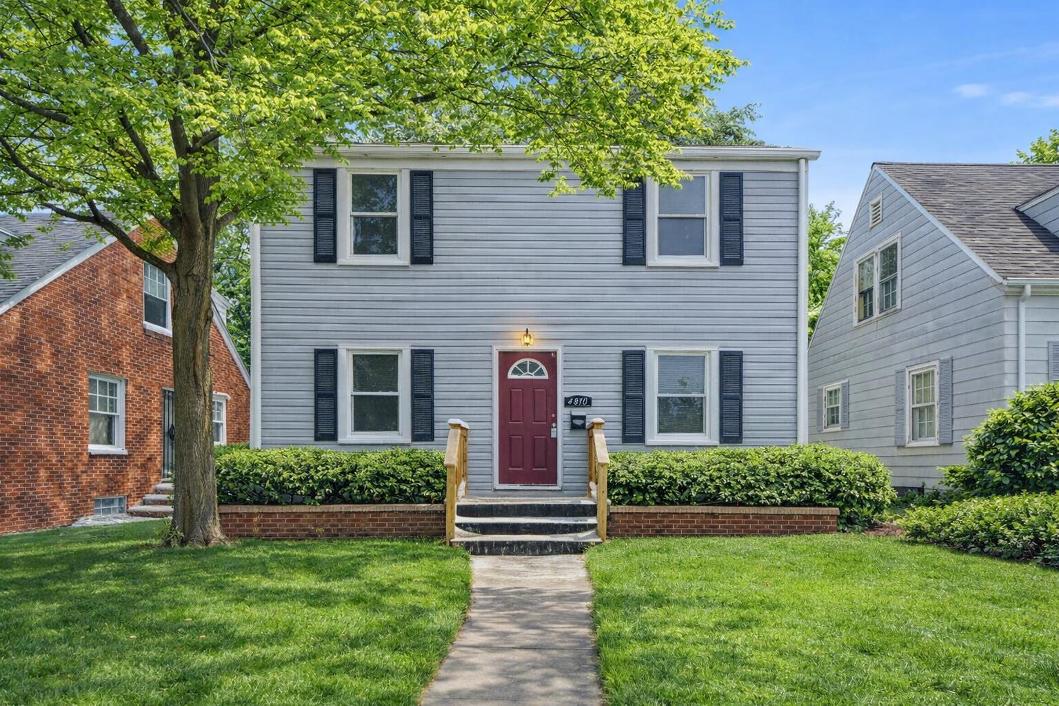 4810 Monroe Street Gary, IN 46408 - Photo 19 of 19 a front view of a house with garden