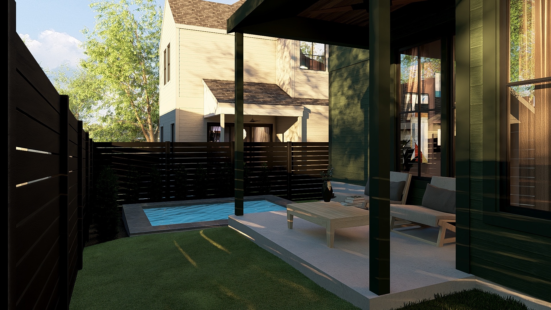 2503 East 18th Street Austin, TX 78702 - Photo 5 of 14 View of patio