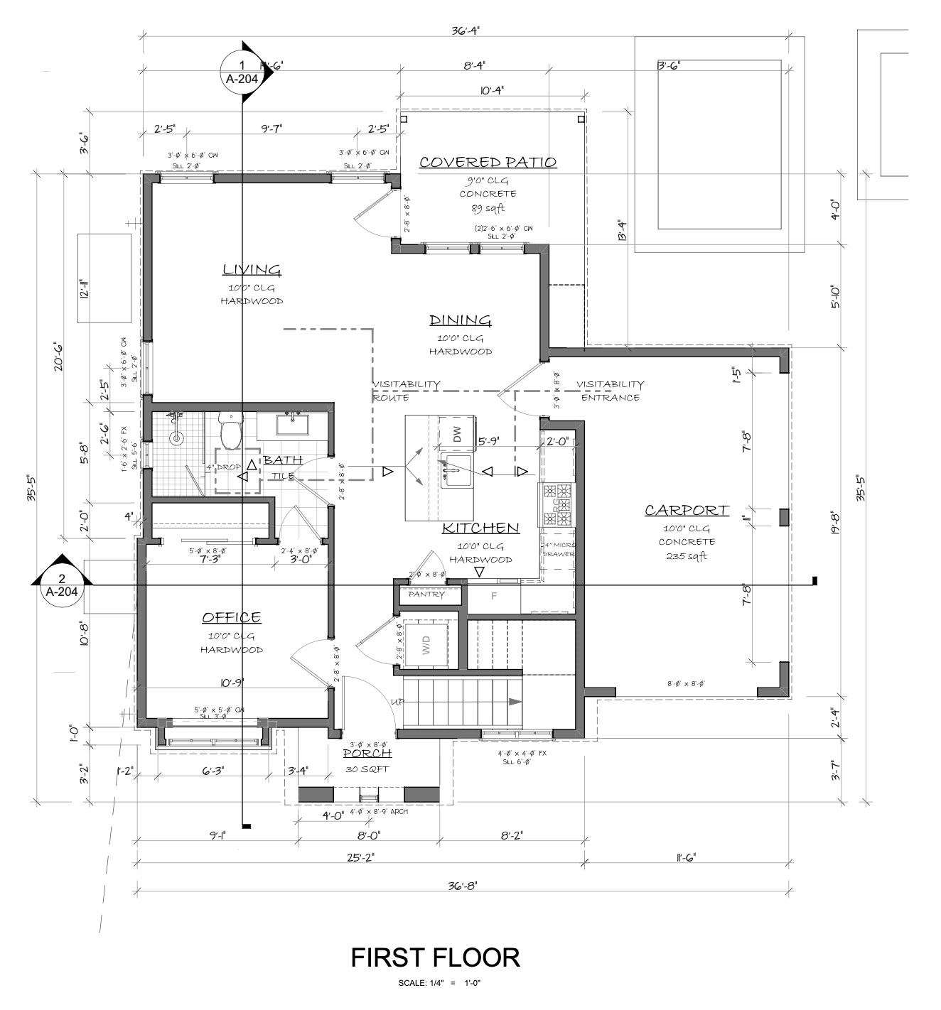 2503 East 18th Street Austin, TX 78702 - Photo 13 of 14 View of floor plan / room layout