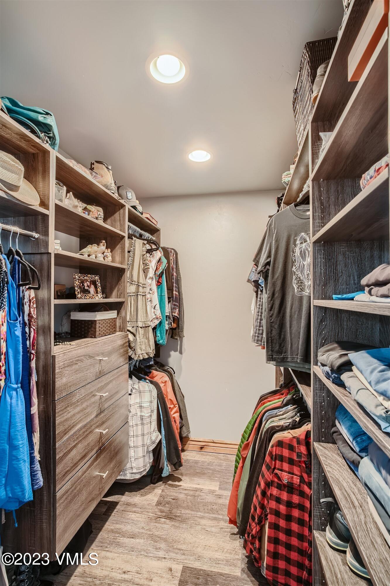 963 Lions Ridge Loop, Unit 503 Vail, CO 81657 - Photo 15 of 28 a view of walk in closet with clothes and shoes