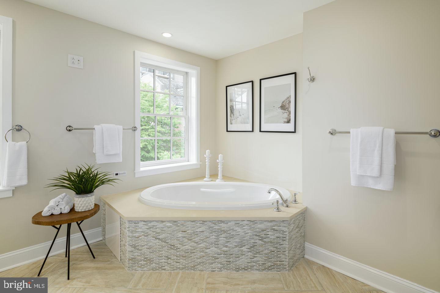 538 Spruce Street Philadelphia, PA 19106 - Photo 28 of 50 Jacuzzi Tub in Primary Bath