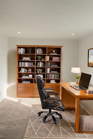 a view of empty room