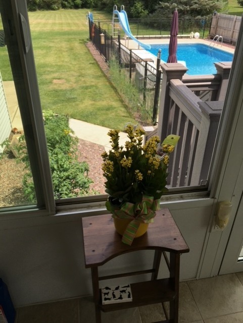 6118 Meyer Road Marengo, IL 60152 - Photo 36 of 42 a view of a balcony with chairs