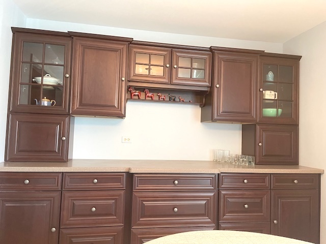 6118 Meyer Road Marengo, IL 60152 - Photo 7 of 42 a bathroom with a sink and two mirror
