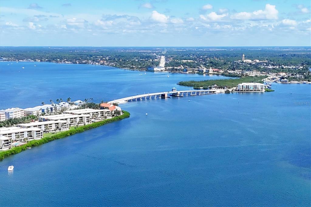 1420 Beach Road, Unit 204 Englewood, FL 34223 - Photo 81 of 99 a view of a city with an ocean view