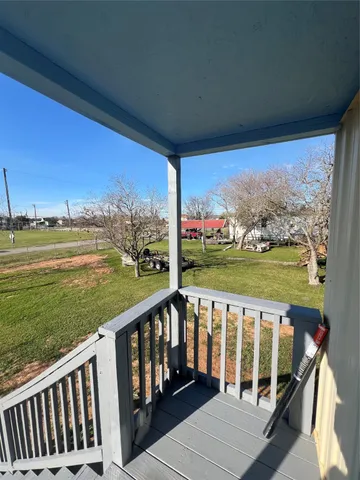 a view of balcony with outdoor space