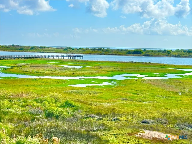 a view of an ocean and beach