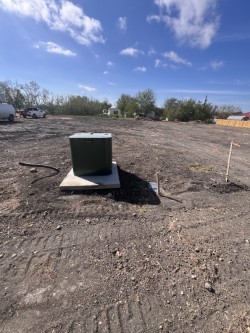 708 East Pecan Granger, TX 76530 - Photo 7 of 7 a view of a lake with a yard