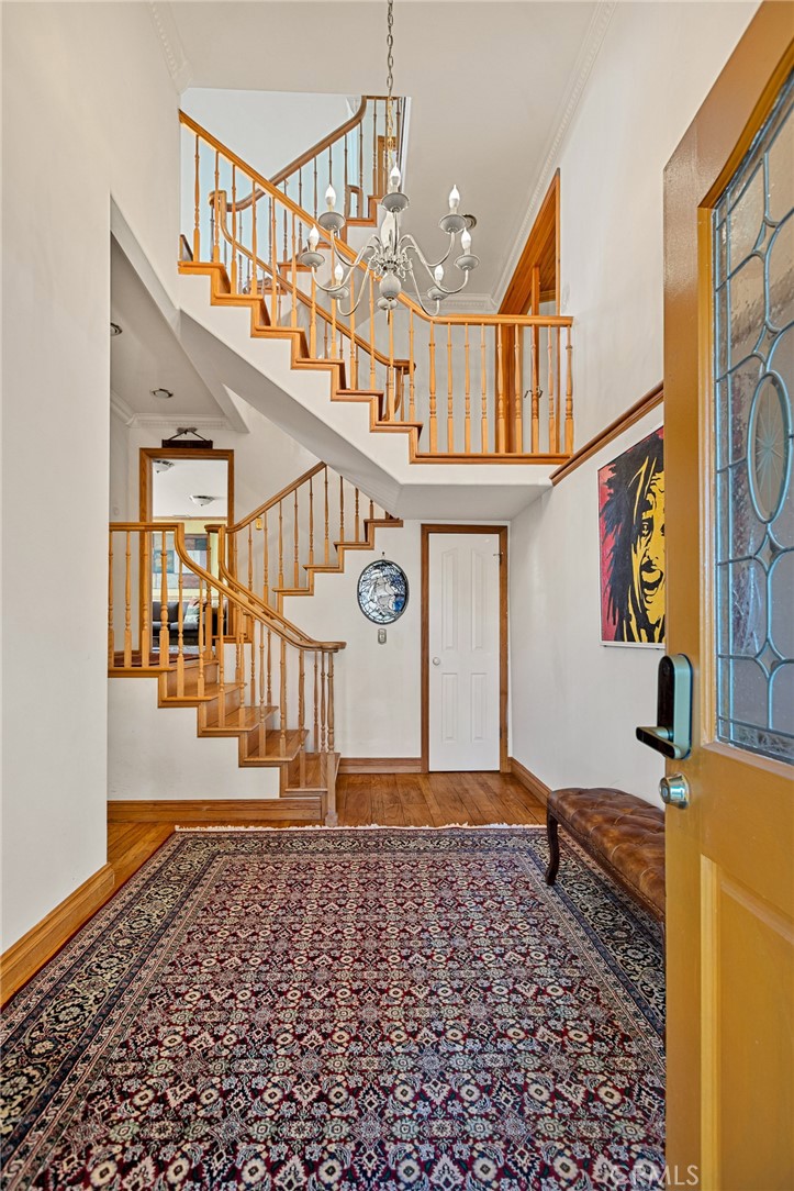 971 Grass Valley Road Lake Arrowhead, CA 92352 - Photo 10 of 50 a view of entryway livingroom and hall