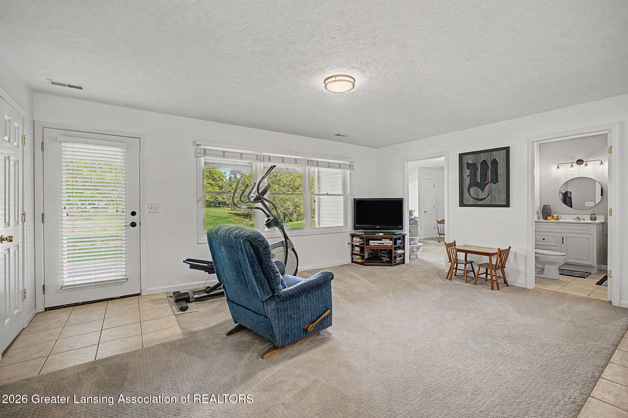 11489 Shaftsburg Road Perry, MI 48872 - Photo 17 of 34 Basement Living Room