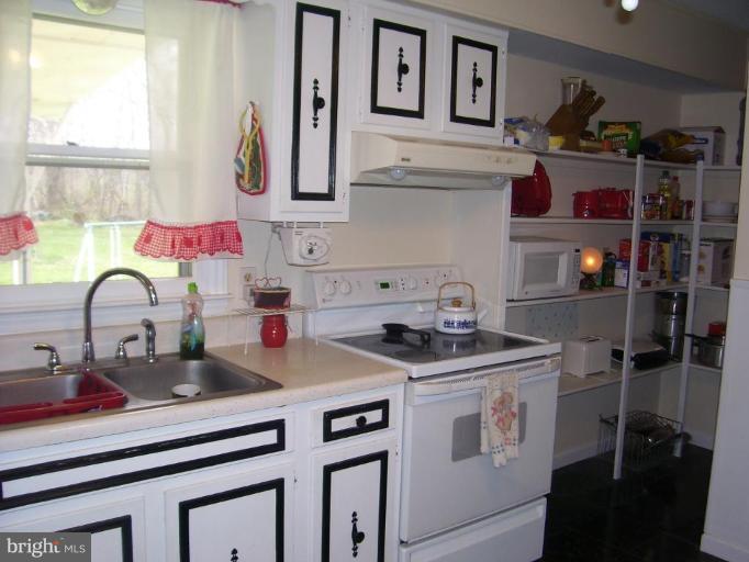 649 Kimble Road Berryville, VA 22611 - Photo 17 of 21 a kitchen with a stove a sink and cabinets