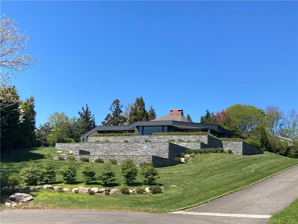 Commanding hilltop location overlooking LI Sound