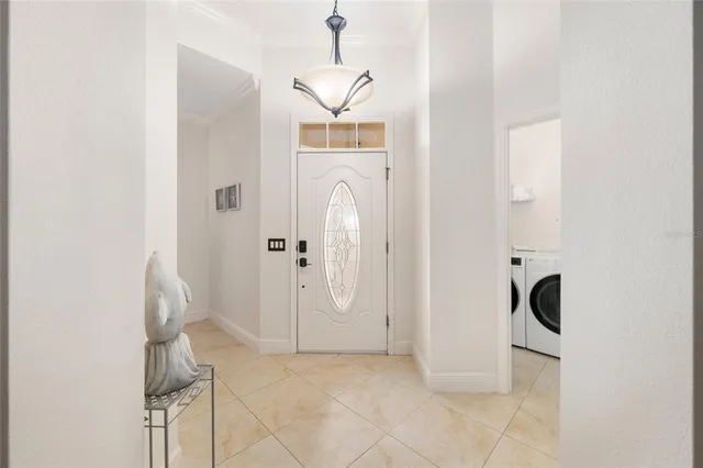 a view of a storage & utility room with closet