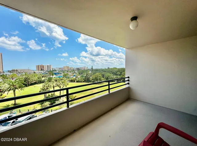 a view of outdoor space with city view