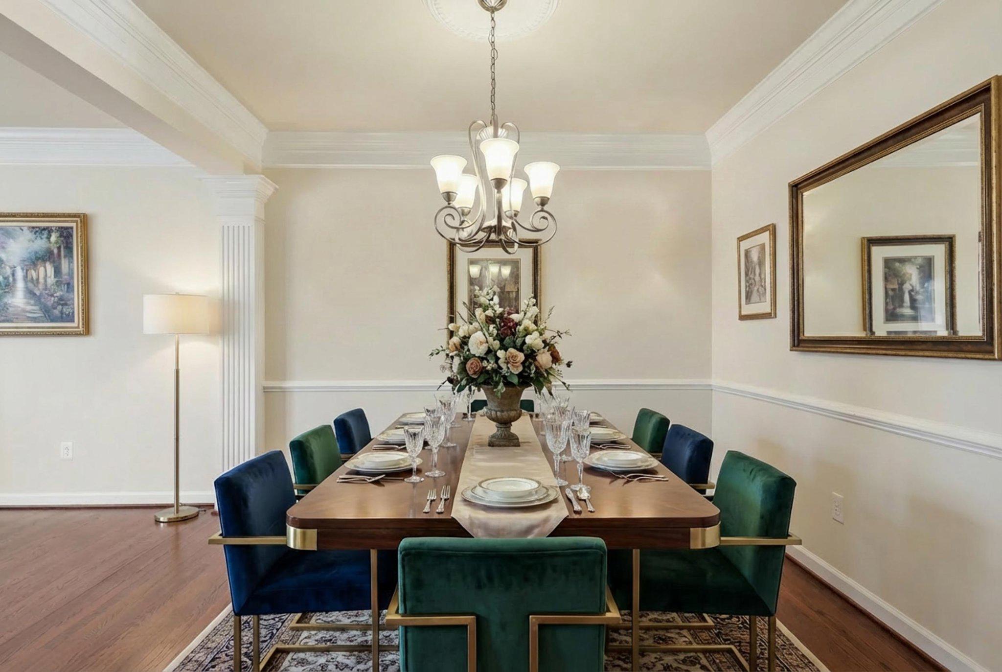 3765 William Daves Road Doylestown, PA 18902 - Photo 6 of 45 Dining space with charm - virtually staged #1