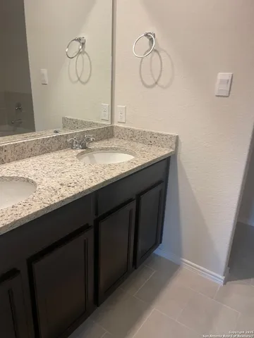 a close up of a bathtub