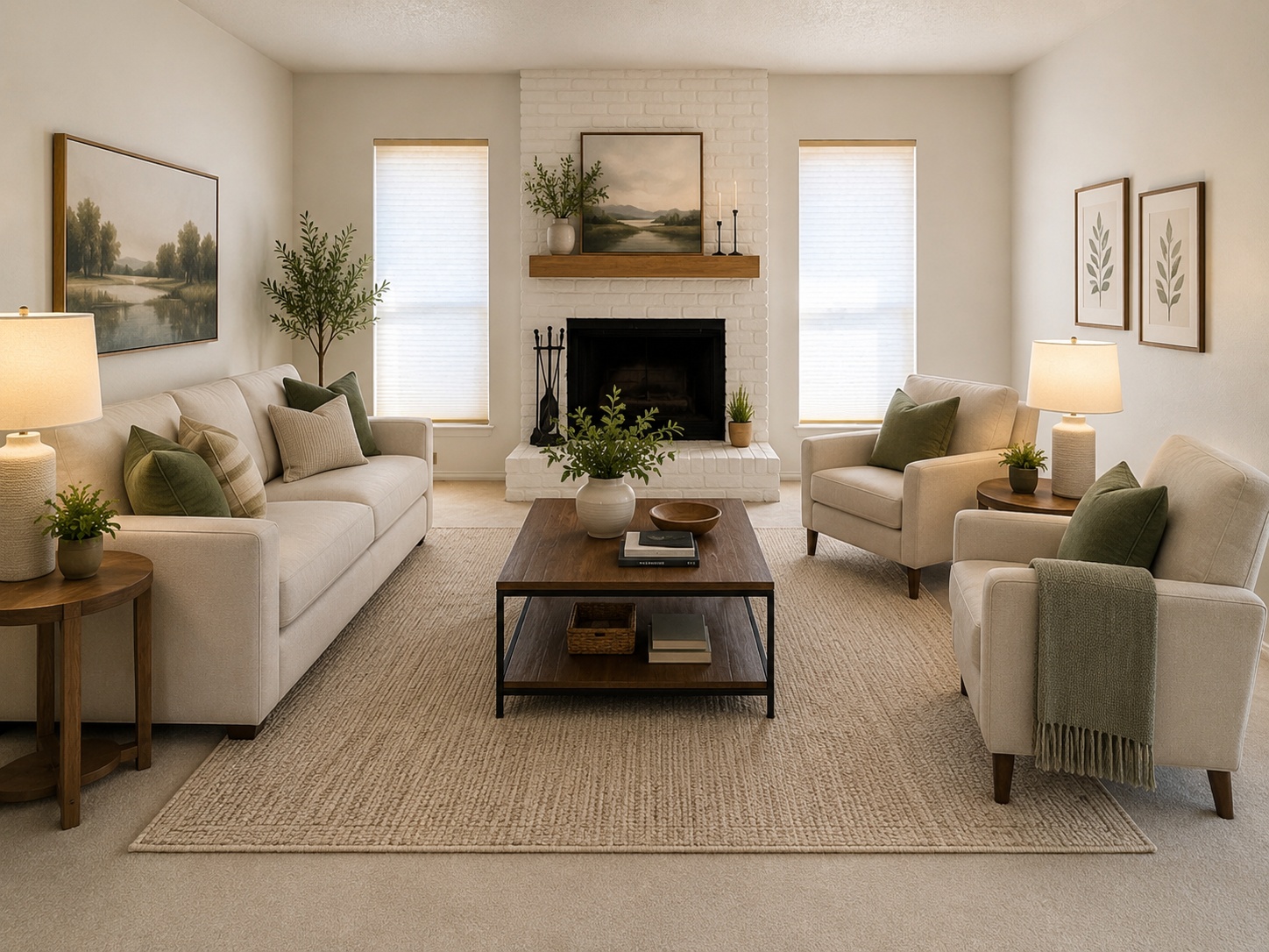 7924 Ridgeline North Austin, TX 78759 - Photo 16 of 22 Virually Staged living room
