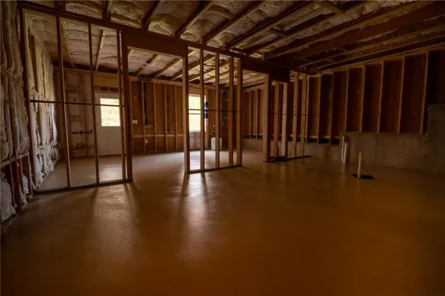 a view of entryway with stairs