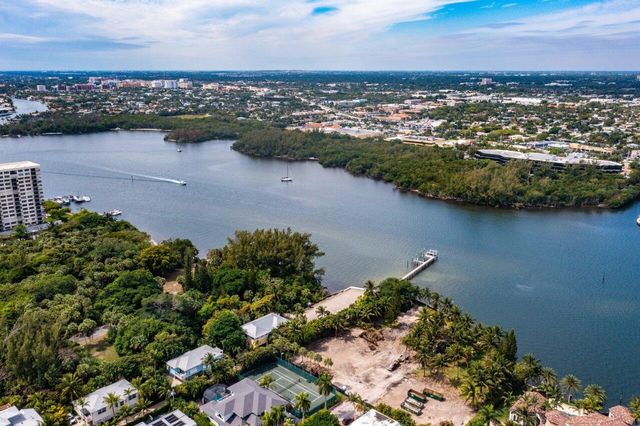 a view of a city with ocean view