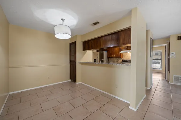 a view of a kitchen