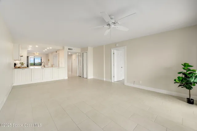 a view of a glass door with a balcony