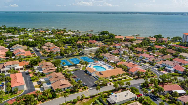 a view of a lake with a mountain view
