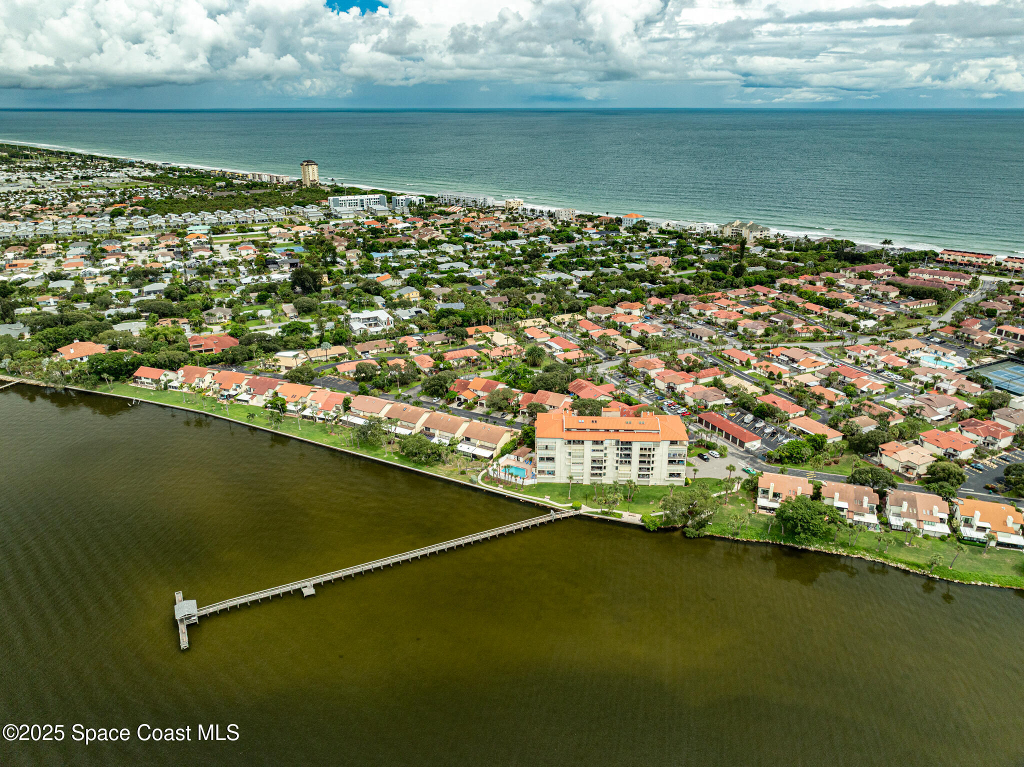 3220 River Villa Way, Unit 141 Melbourne Beach, FL 32951 - Photo 79 of 79 a view of a city with ocean view