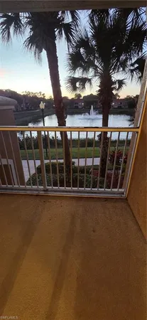 a view of a balcony