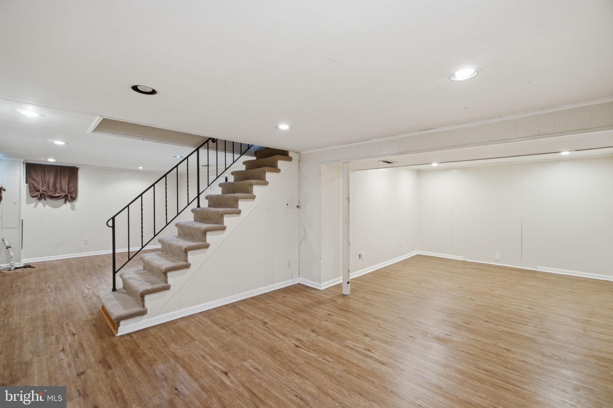 107 Oakway Road Lutherville-Timonium, MD 21093 - Photo 35 of 52 Finished basement ready for movie or game night