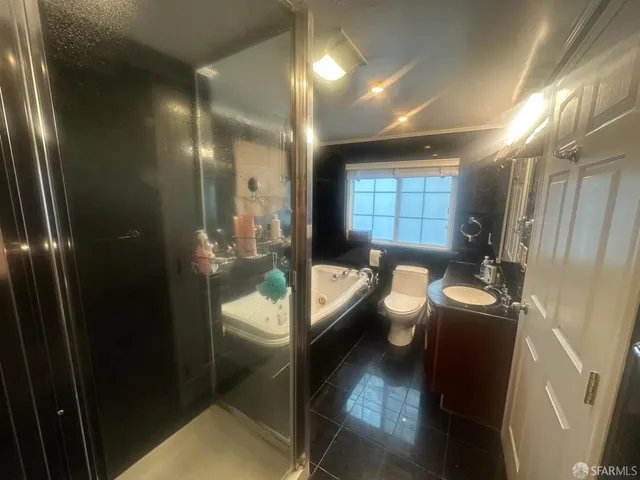 a room with furniture and a fireplace