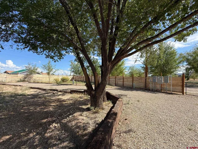 a view of a lake with a mountain in the background