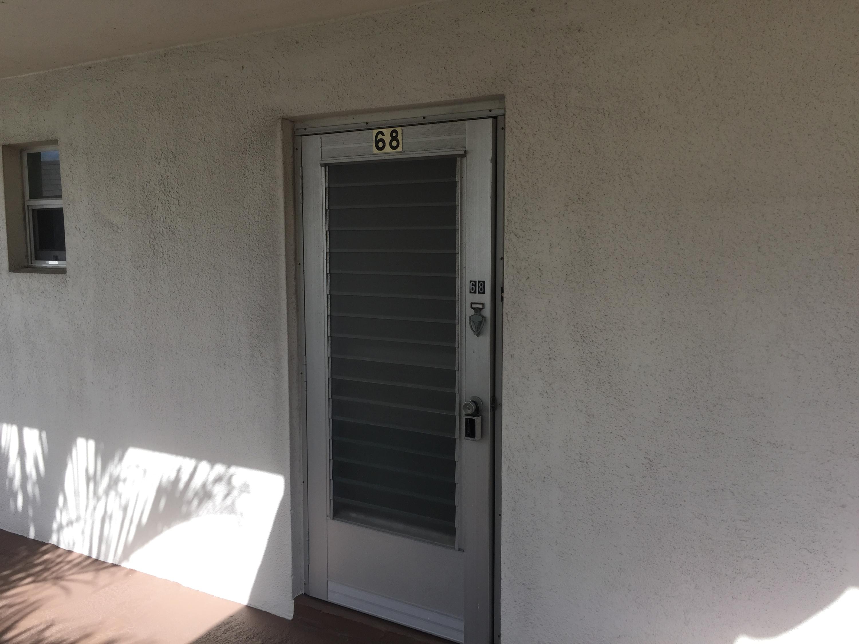 506 Davis Road, Unit 68 Palm Springs, FL 33461 - Photo 1 of 23 front door