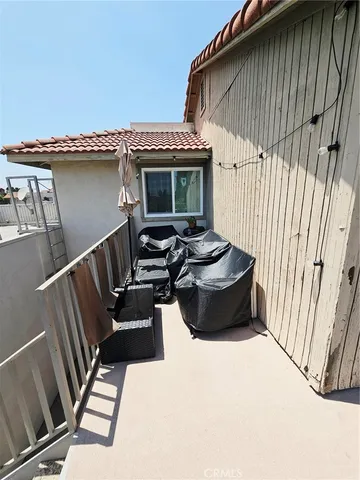 a view of outdoor space with seating