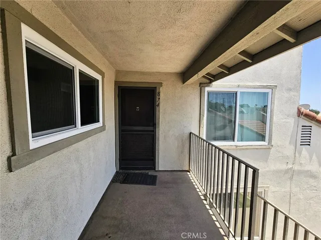 a view of porch with a porch