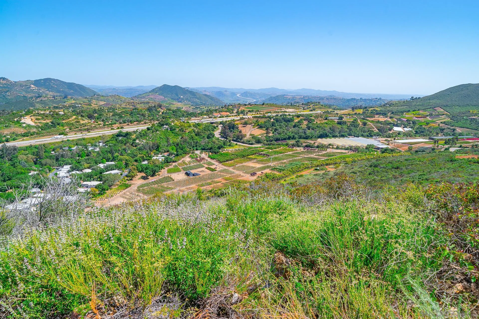 0 Rainbow Glen Fallbrook, CA 92028 - Photo 13 of 26 a view of a city with lush green forest
