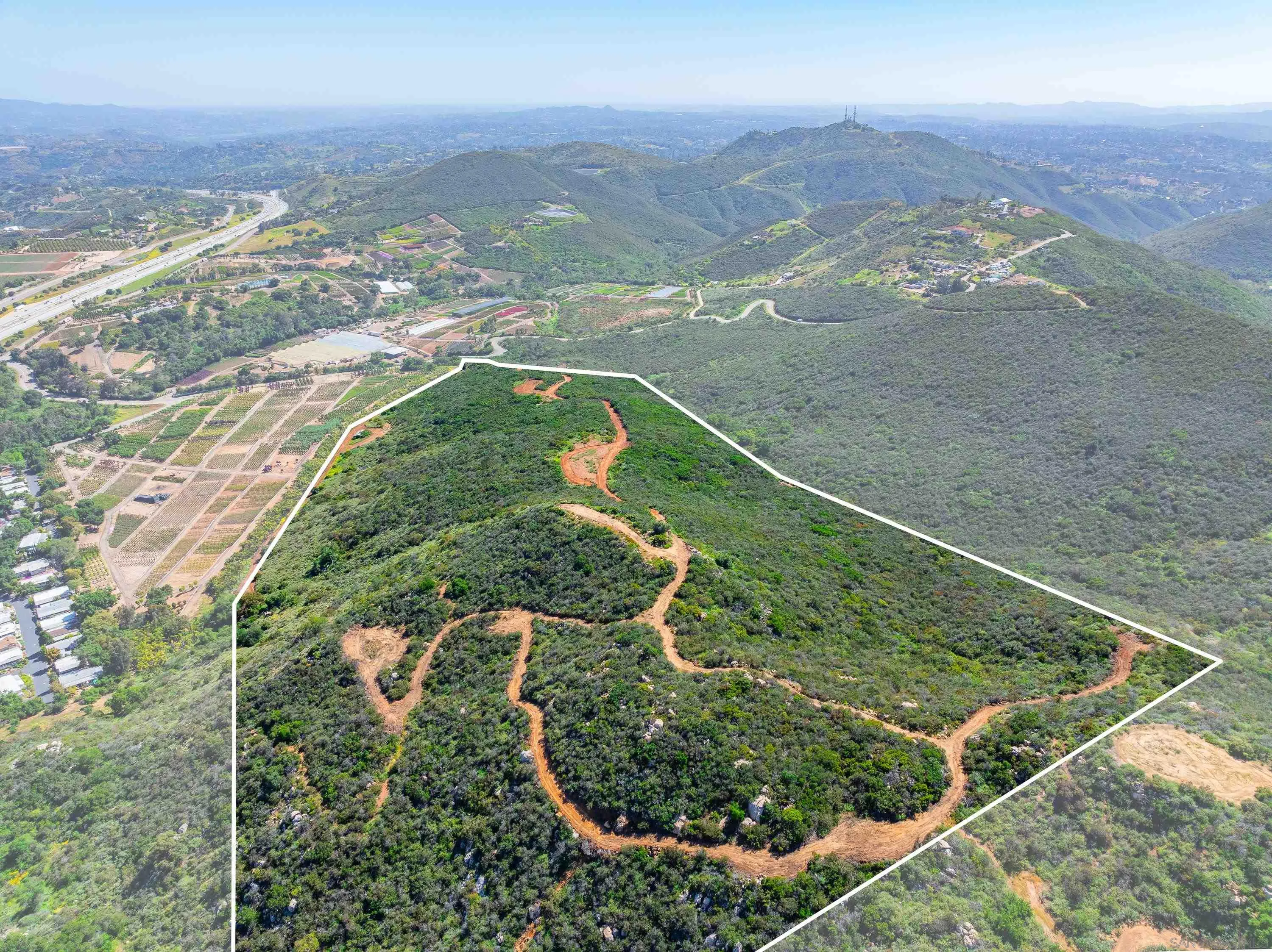 0 Rainbow Glen Fallbrook, CA 92028 - Photo 2 of 26 an aerial view of ocean