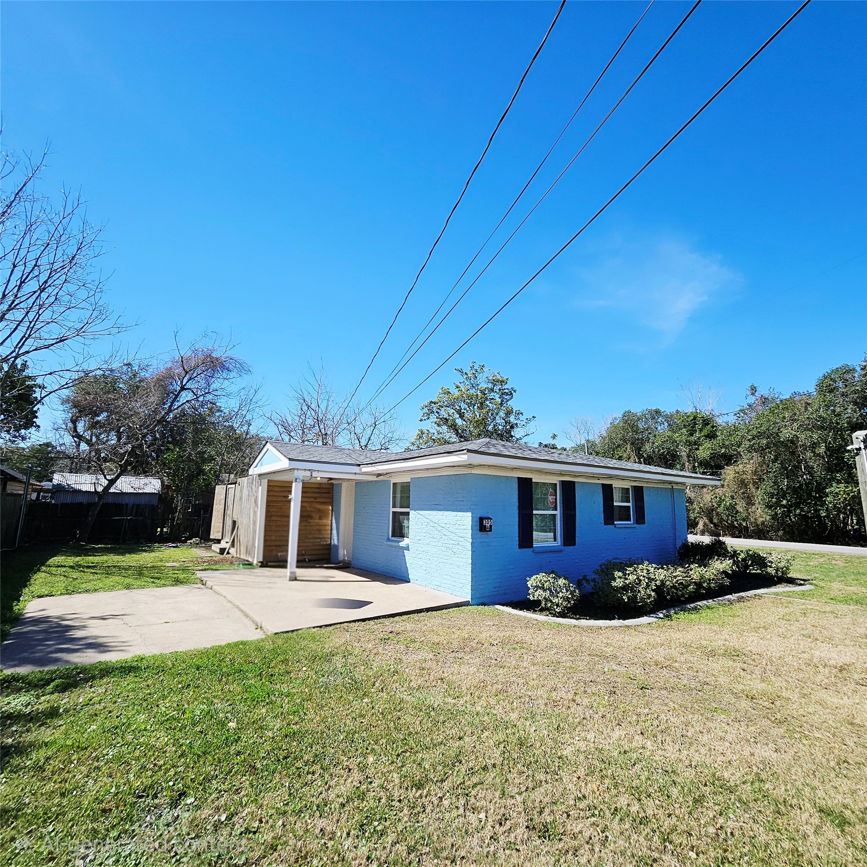 305 Miles Road Bacliff, TX 77518 - Photo 1 of 17 a view of a house with a backyard