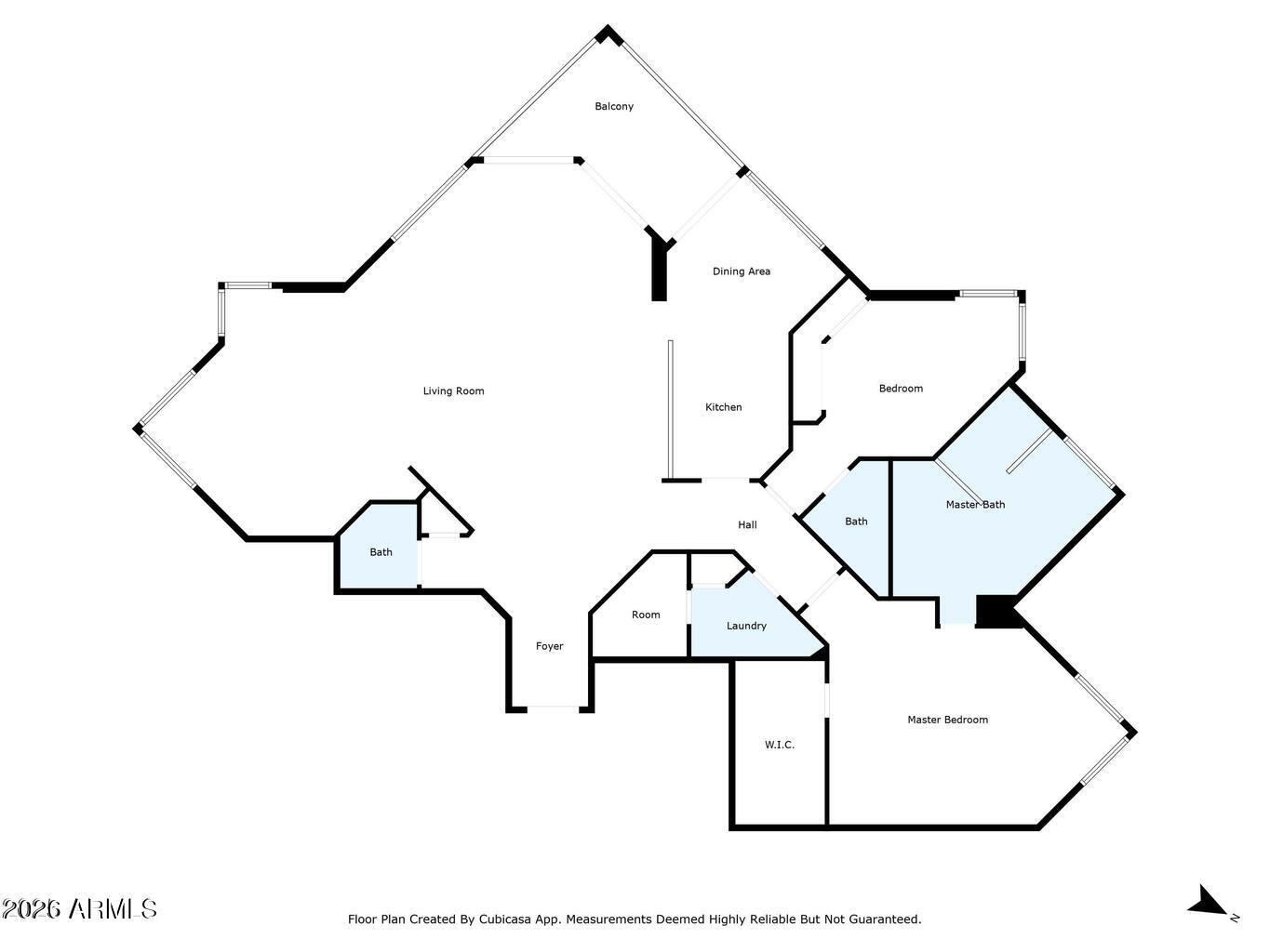 1040 East Osborn Road, Unit 404 Phoenix, AZ 85014 - Photo 20 of 20 Floor Plan