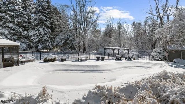 a view of street with trees