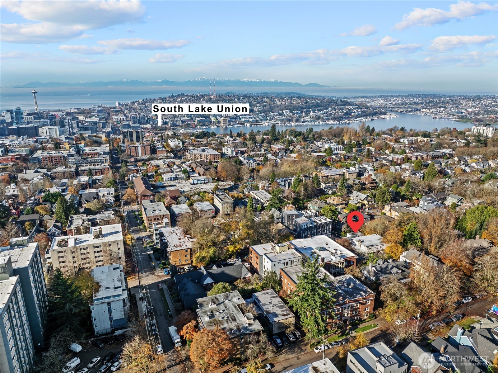 634 13th Avenue East, Unit 17 Seattle, WA 98102 - Photo 36 of 39 an aerial view of a city