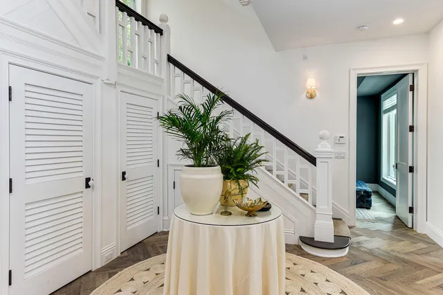 a view of balcony and garden