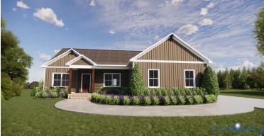 14270 Tower Road Beaverdam, VA 23015 - Photo 3 of 9 a front view of house with a yard and green space